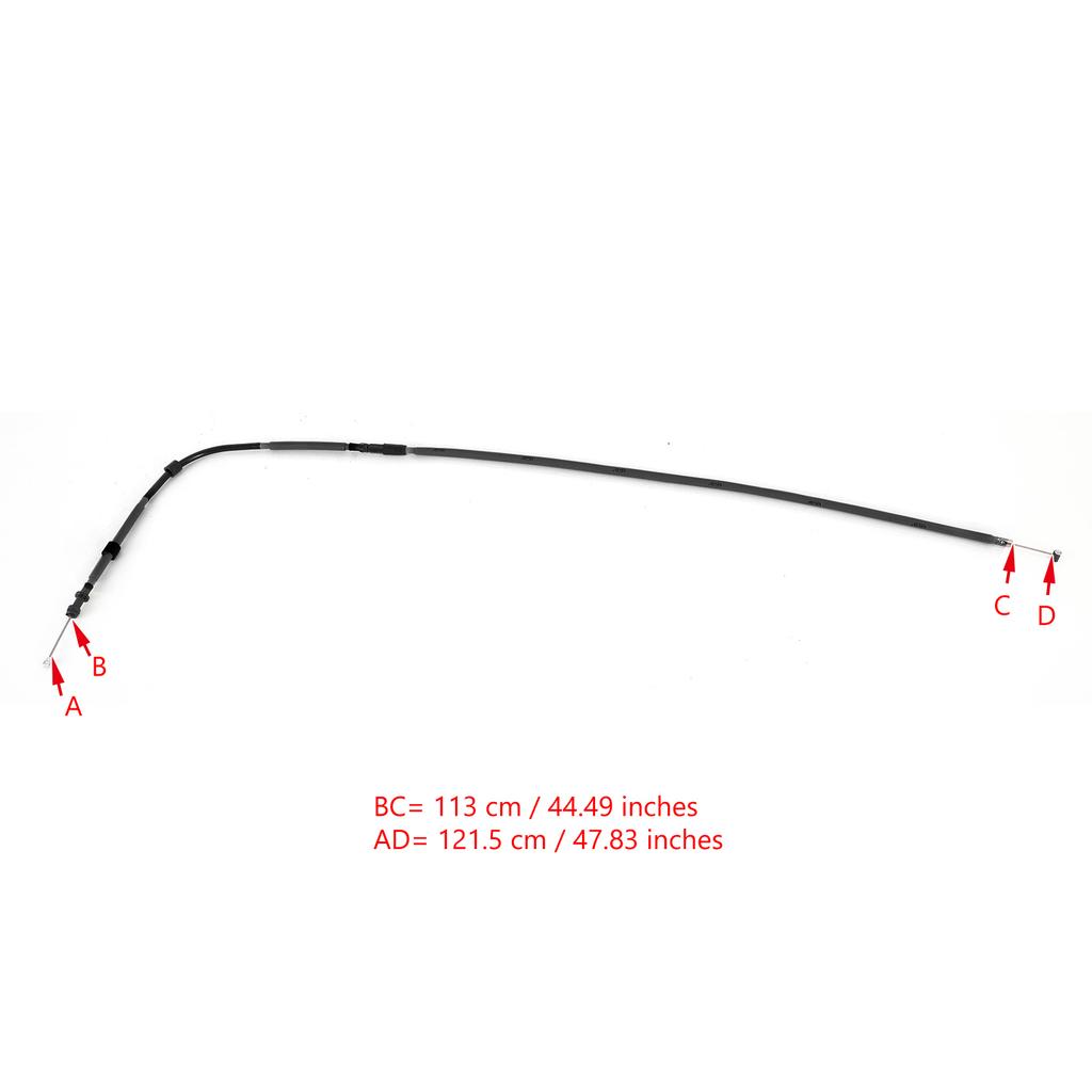 Motorcycle Clutch Cable Replacement Fit for Yamaha FZ6N 2004-2010