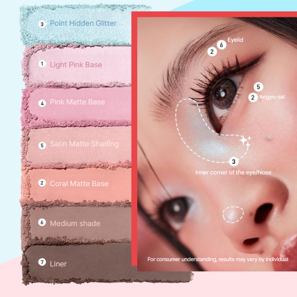 3ce Layer It All Eye Palette 7.5g