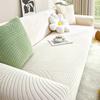 Solid Color Sofa Cover Elastic Non-slip Sofa Cover Furniture Protector for Pets Washable Removable Sofa Seat Cushion Slipcover