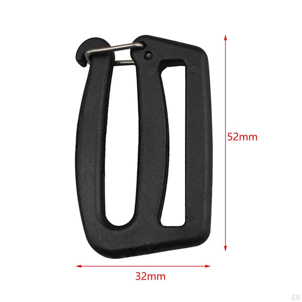Hook Clip for Keys, Strap Buckles and Chain Clips DIY Luggage Accessories