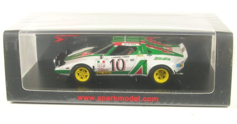 Spark Lancia Stratos HF 1976 Rally Monte Carlo Maiga 1/43 #10 S. Munari/S.