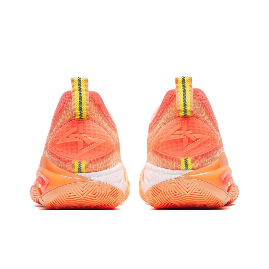 Anta Crazy 2 Pro Basketball Shoes Men Sneaker Sunshine-Orange Orange-Red 912541606-4