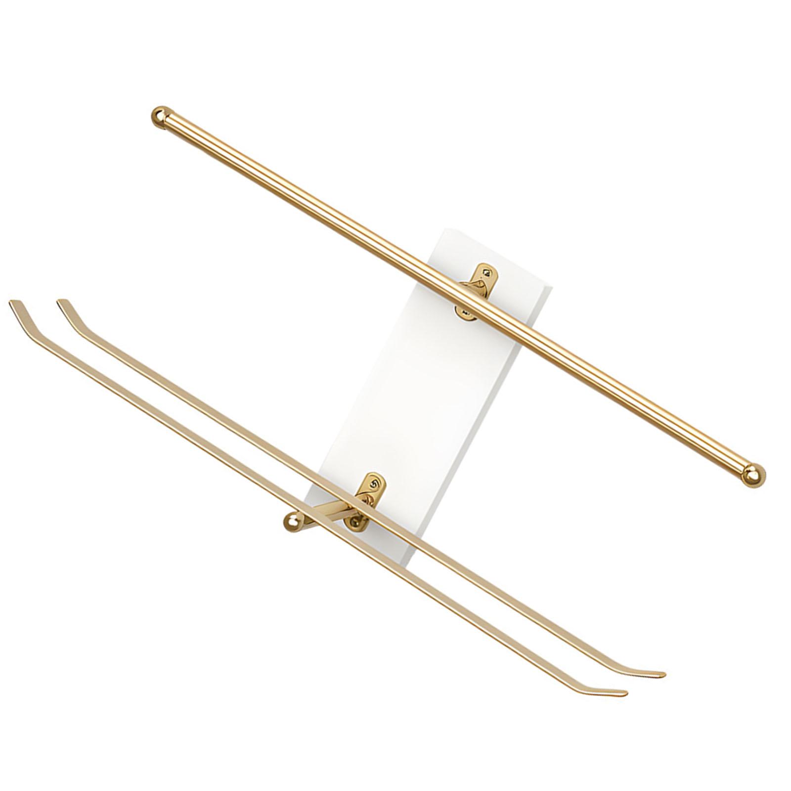 

Multi Purpose Hanging Jewelry Storage Rack Wooden Display Shelf For Earrings Rings Chains Bathroom Organization Tool