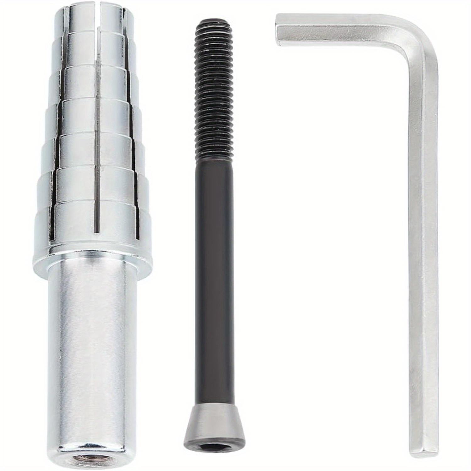 

A Set of Three Ring Expanders with a Core Shaft for Rings Sized 7-14 for Ring Turning And Manufacturing Ring Forming Tools