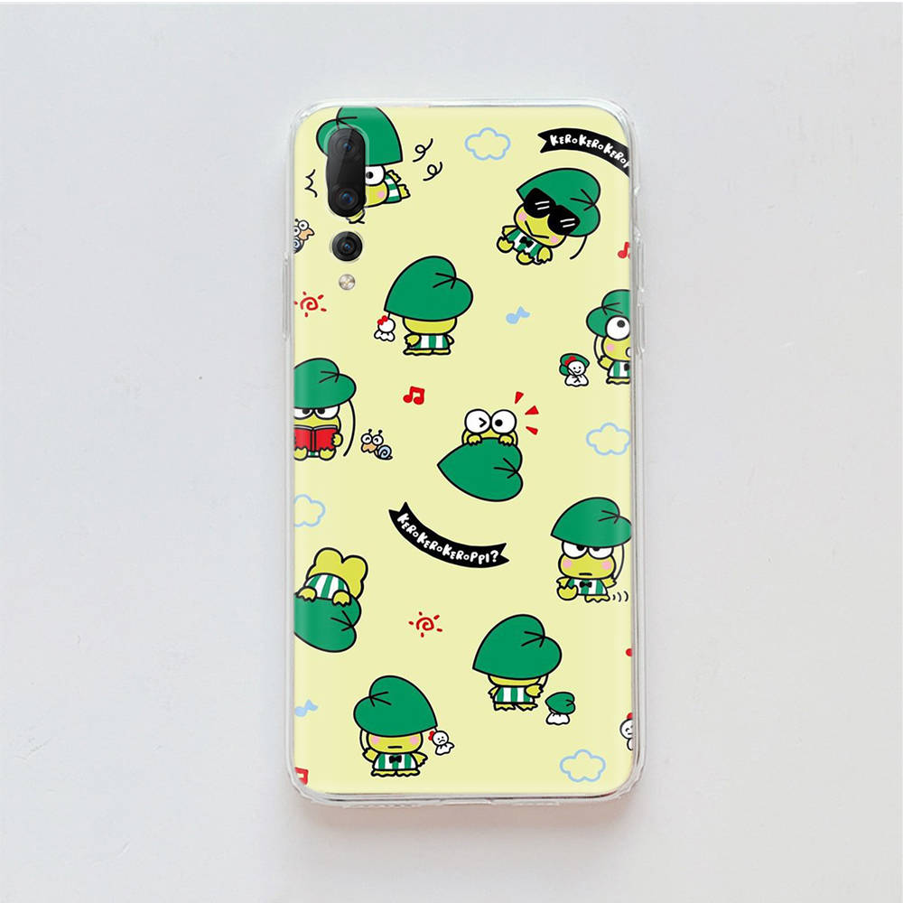 Transparent Case for Samsung A04 A14 A23 M33 M53 Realme 10 9 C35 C55 VIVO X80 Infinix Hot 30 Note 11 Tecno Spark 8P Pro L-23 Frog Keroppi