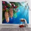 Christmas Tapestry Room Decor Fabric Backdrop Wall Hanging for Bedroom Popular Online Direct Machine Washable Polyester Modern