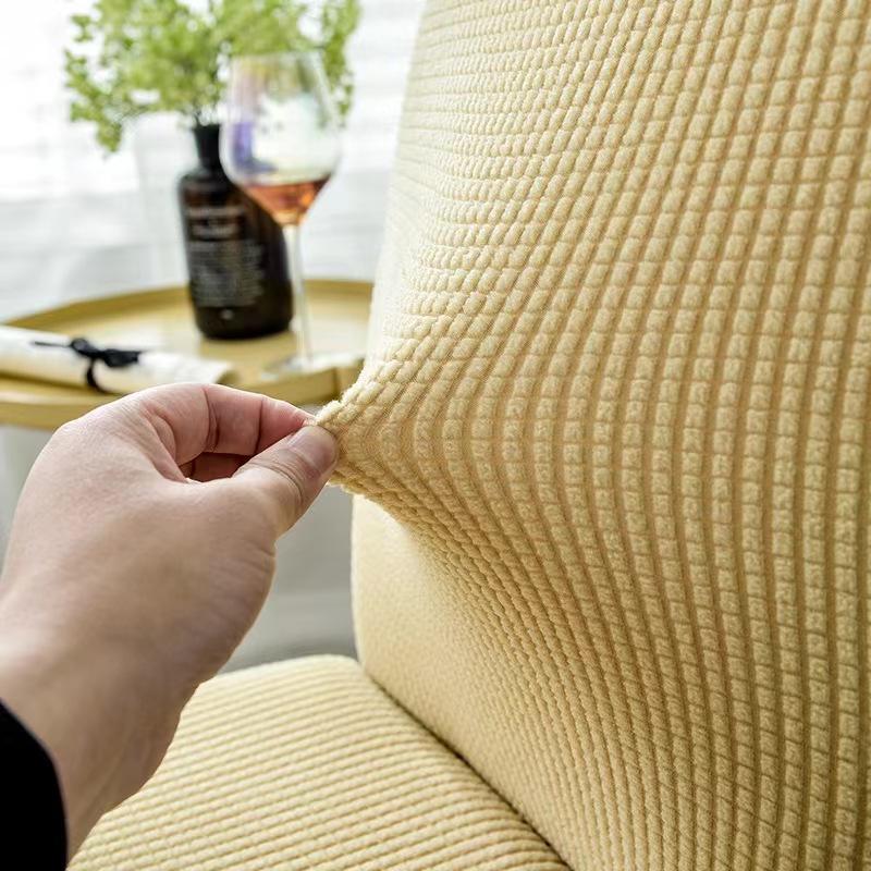Waterproof Dining Room Chair Cover Stretch Jacquard Parson Chair Slipcover Removable Washable Chair Protector for Home, Restaurant, Banquet