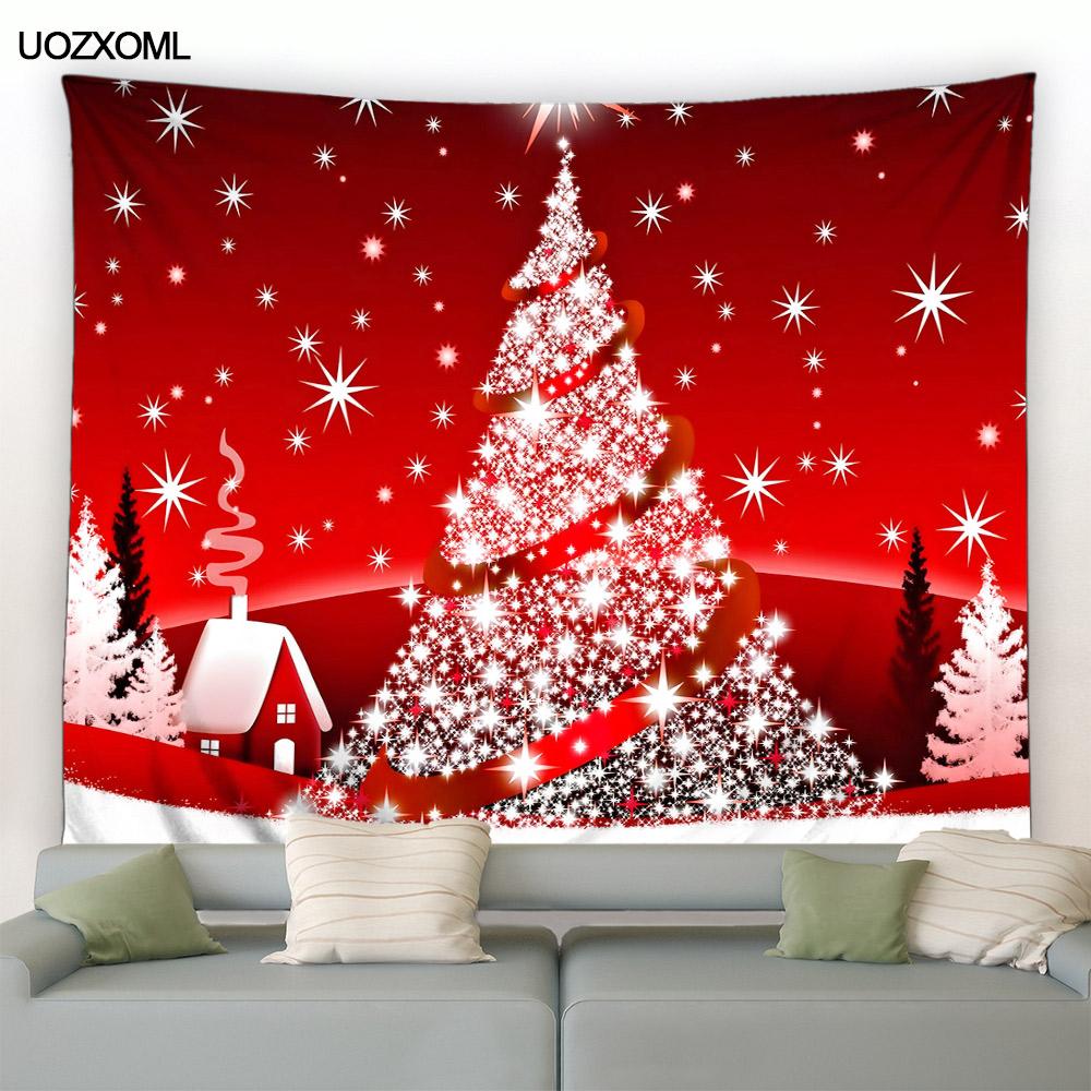 Noel Goblen Komik Noel Baba Noel Ağacı Topları Hediyeler Şömine Ev Dekor Sanat Duvar Asılı Yurt Yatak Odası Oturma Odası için