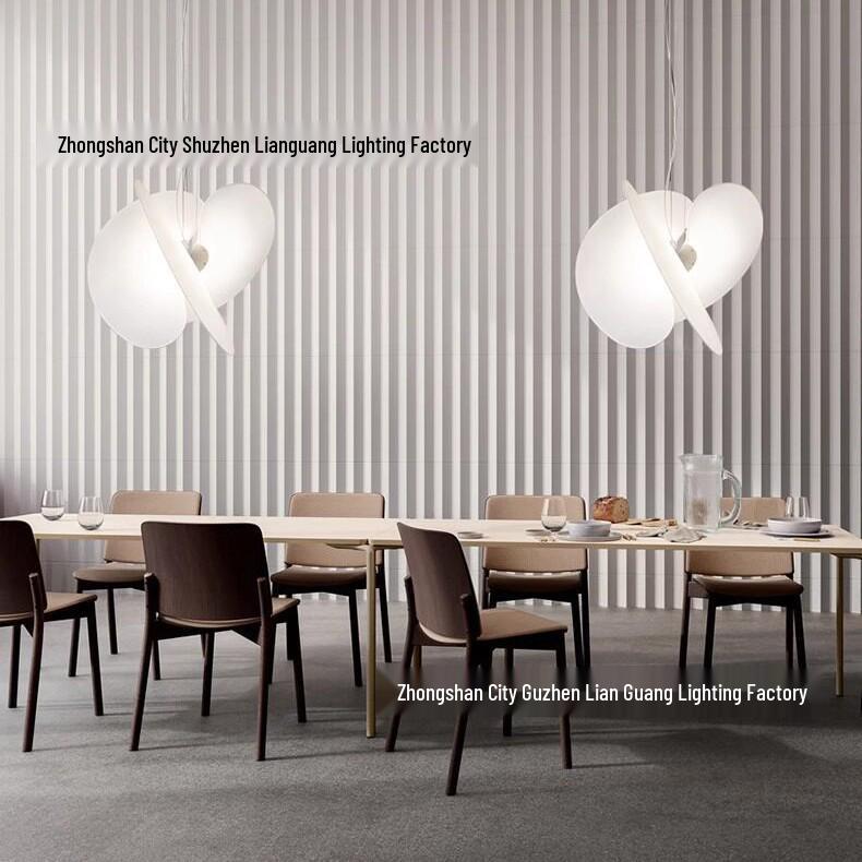 Designer Silk Pendant Light – Italian Loft Style for Duplex Living, Dining, Bedroom, Study – Creative and Artistic