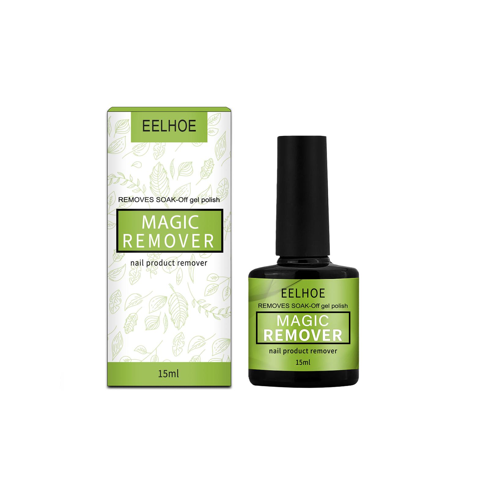 

EELHOE Gentle Nail Polish Remover – A gentle, moisturizing solution for removing nail polish.