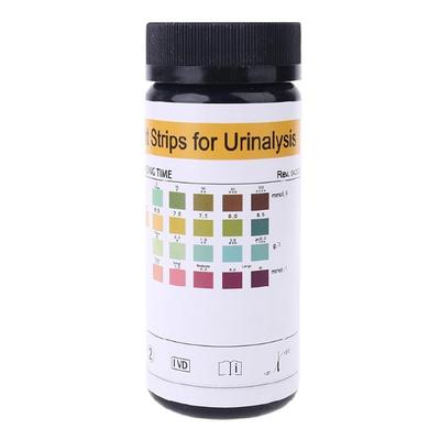 Urin-Teststreifen 4 Parameter Urinanalyse-Teststreifen Urin-Teststreifen zum Eintauchen