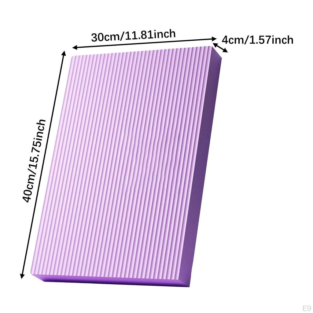 Balance Pad Cushion Sweatproof Wear Resistant Foam Mat Knee for Home Gym Workout