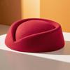 Women's Flight Attendant Hat: British Style Aviation and Stage Performance Uniform