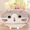 Korean Style Cartoon Plush Pencil Case & Coin Purse for Students