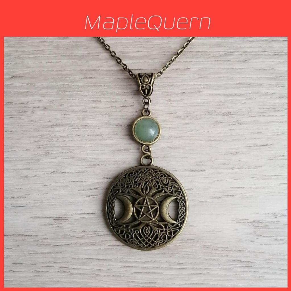 Silver Star Moon Pendant Necklace For Women With Cross Chain Design