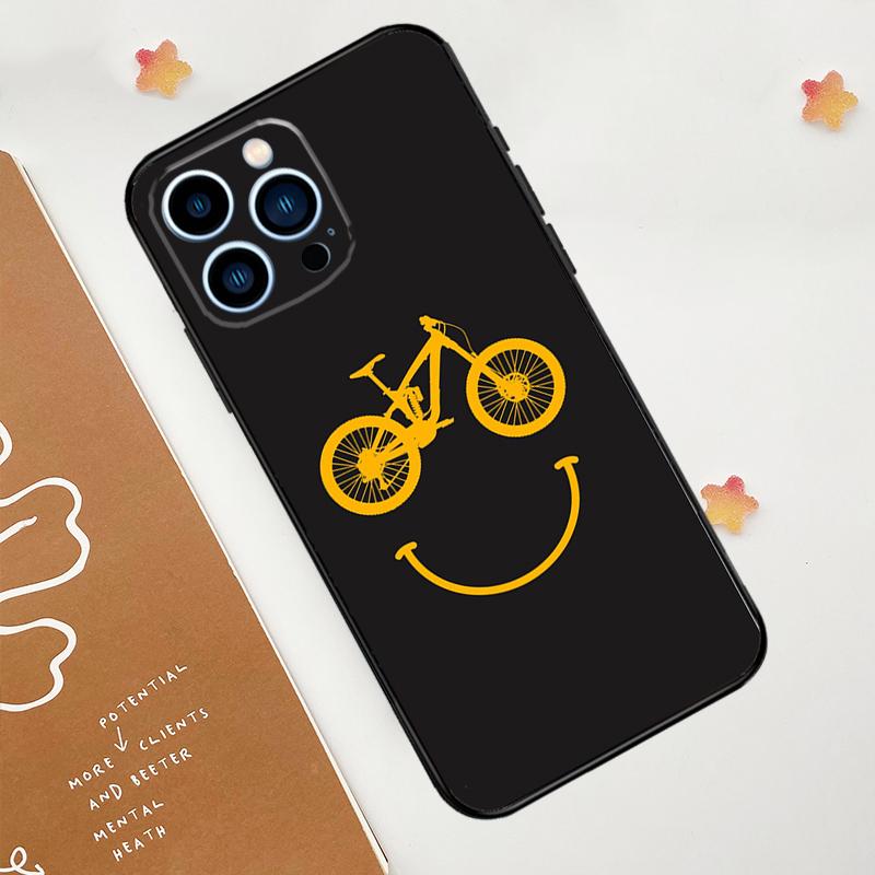 Cycling Bike Phone Case For iPhone 17 Pro Max 14 11 15 16 Pro Max 13 12 mini 16 Plus 16e 17 Air Funda