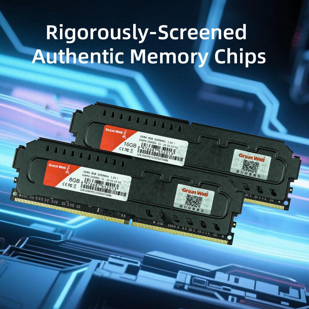 Memory module Great Wall GWP4Li DDR4 3200MHz 8GB/16GB Intel specific desktop memory module