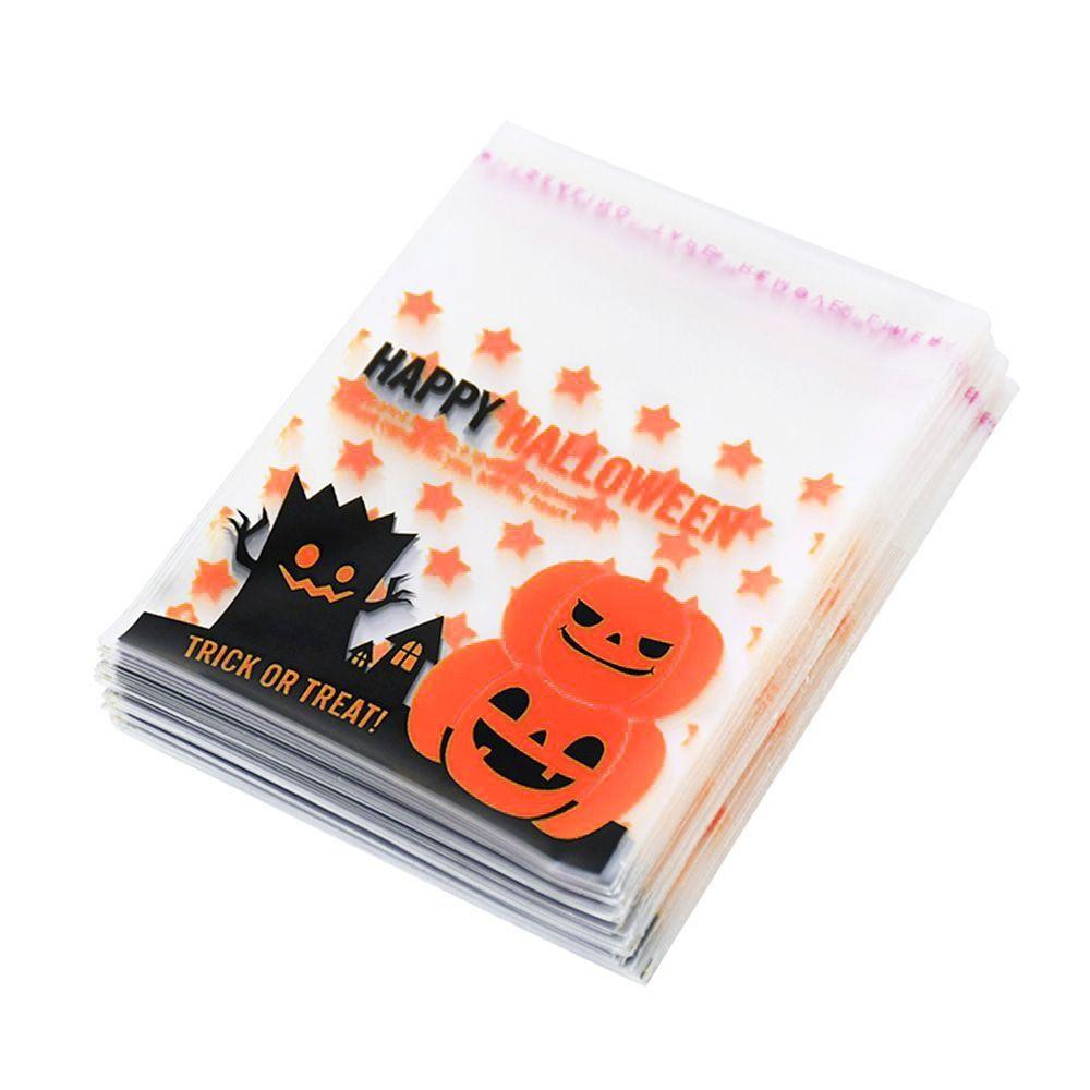 

Сумки для печенья Трюк или угощение Конфеты Сумка Хэллоуин Украшение Выпечка Подарочные пакеты Для вечеринок Принадлежности