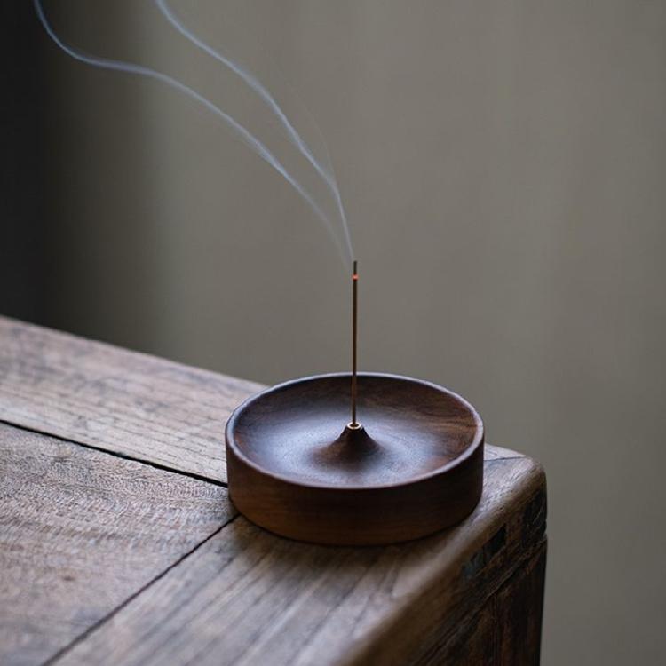 Räucherstäbchenhalter Einlegearbeit Handgefertigt Aromatherapie Raumduft Düfte Räucherstäbchenhalter Ascheauffangbehälter