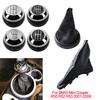 5/6 Speed Car Gear Shift Knob Lever Shifter Pen Leather Gearbox Gaiter Boot Cover Case For BMW Mini Cooper R50 R52 R53 2001-2008