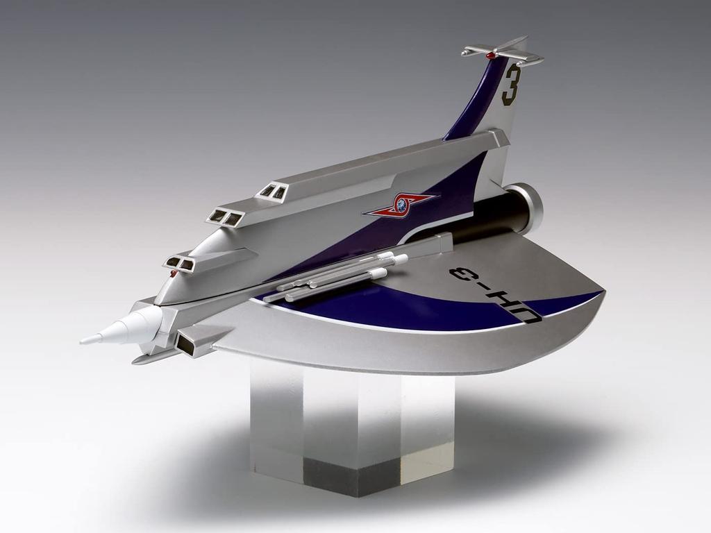 Wave Ultra Seven Ultra Hawk 3 Scale Plastic Model 15cm In No. 1/144 Pre-Colored Kit, Approx. Length, UT-032