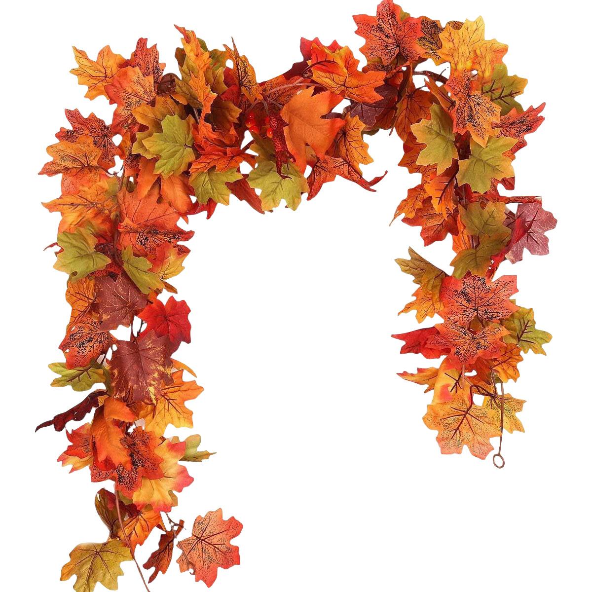 

Wreath Maple Leaf Wreath Maple Leaf Wreath Hanging Vine Wreath Artificial Leaf Wreath Thanksgiving Decoration One Size