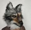 Stil Cosplay Masker Skrämmande Mask Latex Varg Mask Varulv Furry Djur Varg Mask Halloween Kostym Fest Mask Rekvisita Tillbehör