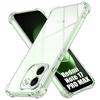 Coque pour Xiaomi Redmi Note 17 Pro Max 5G, Silicone Antichoc Slim Coins Renforcés Transparent