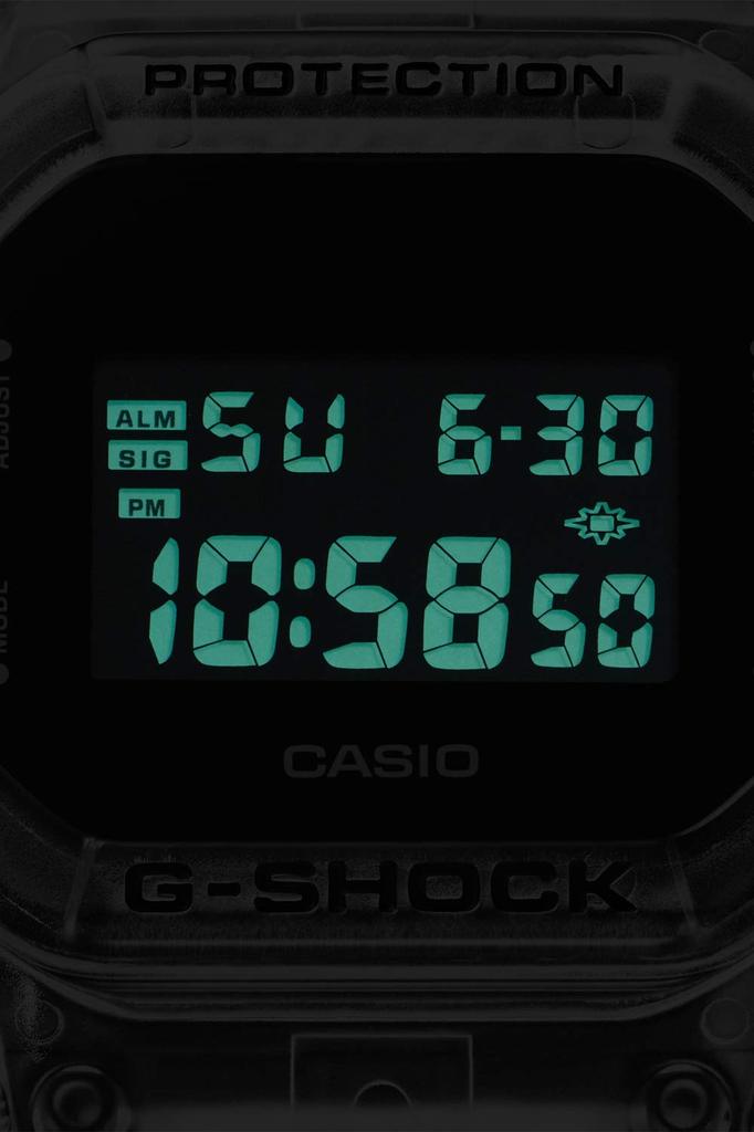Casio Skeleton Series Clear G-Shock DW-5600SKE-7JF Men's Watch,