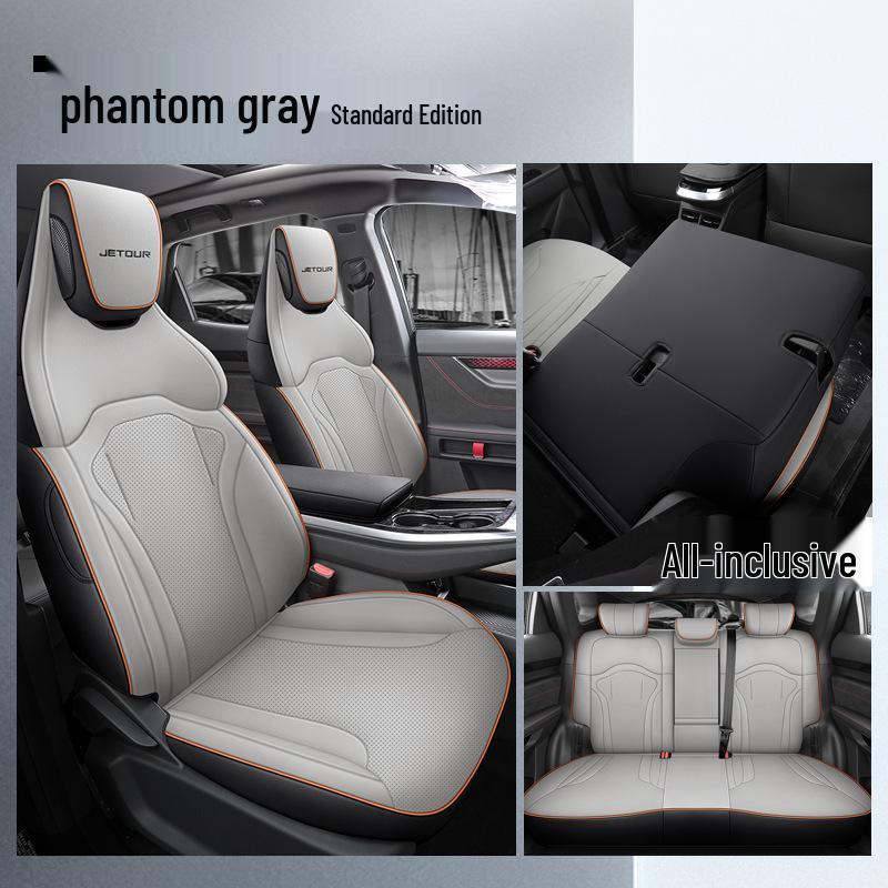 LTCS Jietu Dasheng Sports Leather Car Seat Cover: Fashionable, Year-Round Cushion