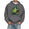 Men's Print Hooded Sweatshirt Long-Sleeve Casual Pullover Hoodie Hooded Sweatshirt