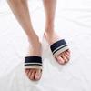 Cotton and Linen Non-Slip Home Slippers for Men and Women – Indoor Summer Slippers with Thick Bottom for Wooden Floors.