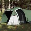 VidaXL Camping Tent 4 Person, Shade Tent with Carry Bag, Portable Awning with Sidewalls for 94390
