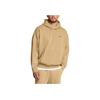 Under Armour Icon Heavyweight Fleece Wash Oversized Hoodie Men Hoodies Camel 1386552-263