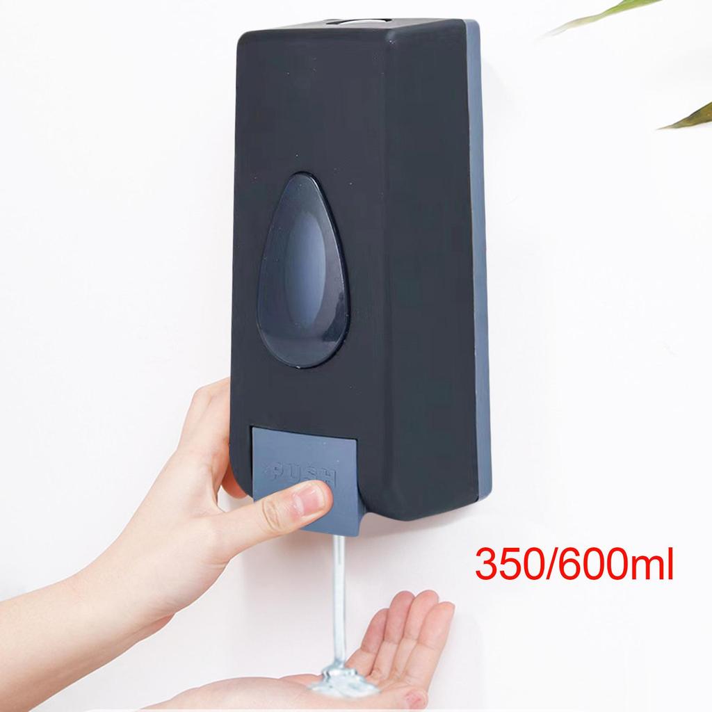 Manual Soap Dispenser Wall Mounted Soap Dispenser, Commercial Hand Dispenser for Bathroom, Kitchen, Hotel