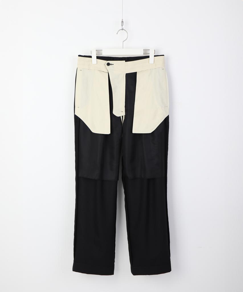 Wagi Wool Architect Pants (Black)