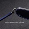 1pcs New Men's Sunglasses Fashion Classic Box Metal Frame UV Protection Outdoor Driving Shades