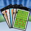 Soccer Tactic Board Magnetic Football Coaching Clipboard Training Coaching Football Coaches Strategy Board with Pens