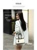 2025 Summer Women's Color Block Handbag - Trendy Platinum Shoulder & Crossbody Bag in European & American Fashion Style.