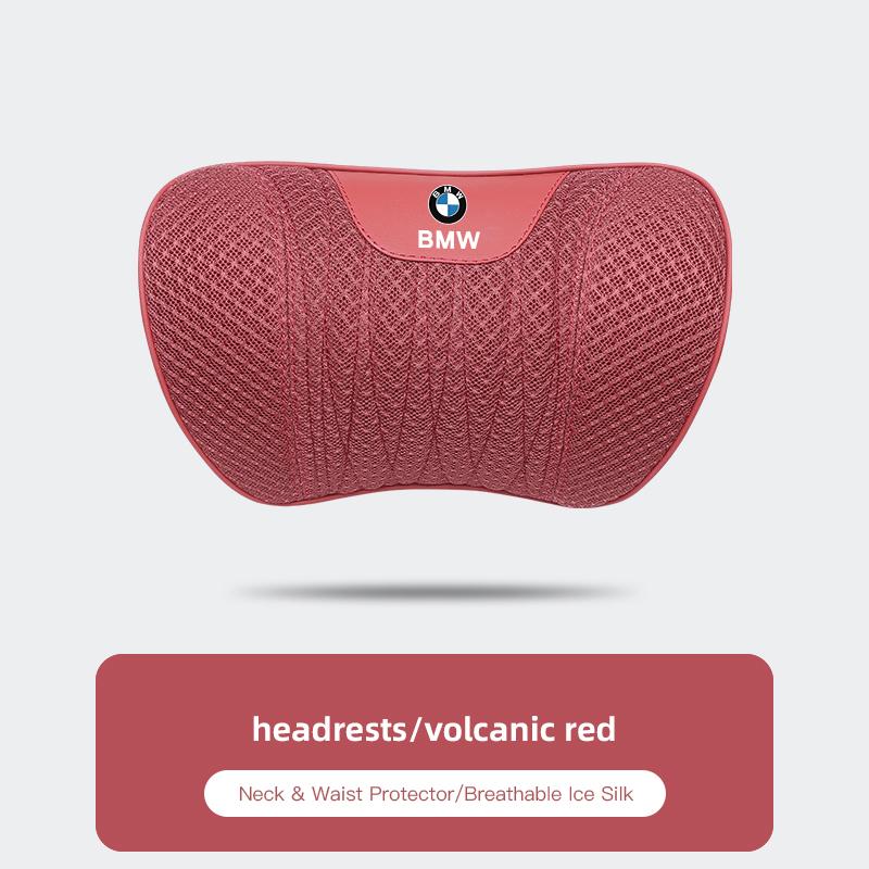 Autokopfstütze Nackenstütze Lendenkissen Autositz Zubehör Für BMW E46 E90 E60 F30 F10 E39 i3 i4 X1 X2 X3 X5 X4 X6 X7 M3 M4 M5
