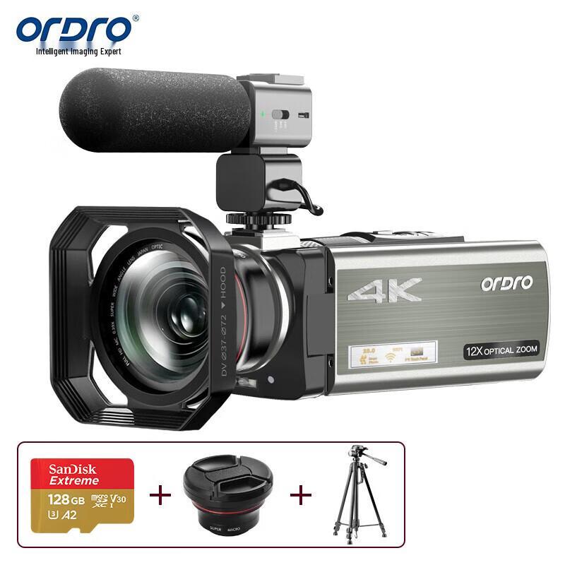 

ORDRO AX60 4K Optical Zoom Camcorder (CN version)