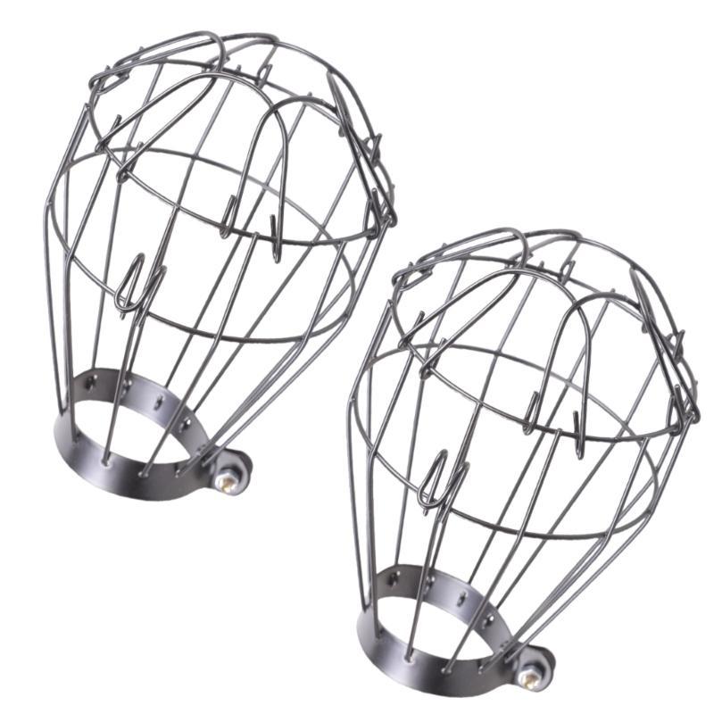 Ventilated Heating Lamp Guard Cover Iron Reticulation Design Bulb Defensed Factory Use Easy Installation Safety