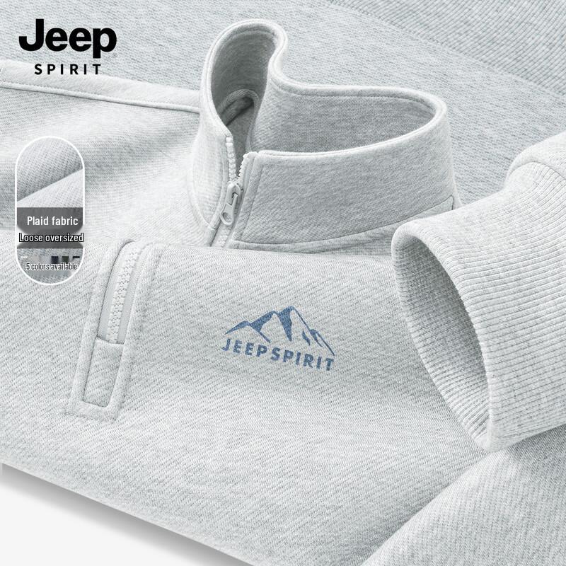 JEEP SPIRIT Men's 2026 Half-Zip Sweatshirt