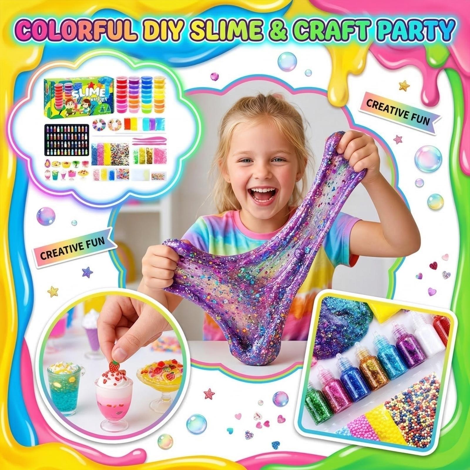 

Fashion Creative Slime Pinch Toy Set one size