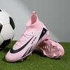 Outdoor Men Football Field Boots Grass Training Professional Football Shoes Long Spikes Fast Soccer Shoes Society Cleats Sneaker