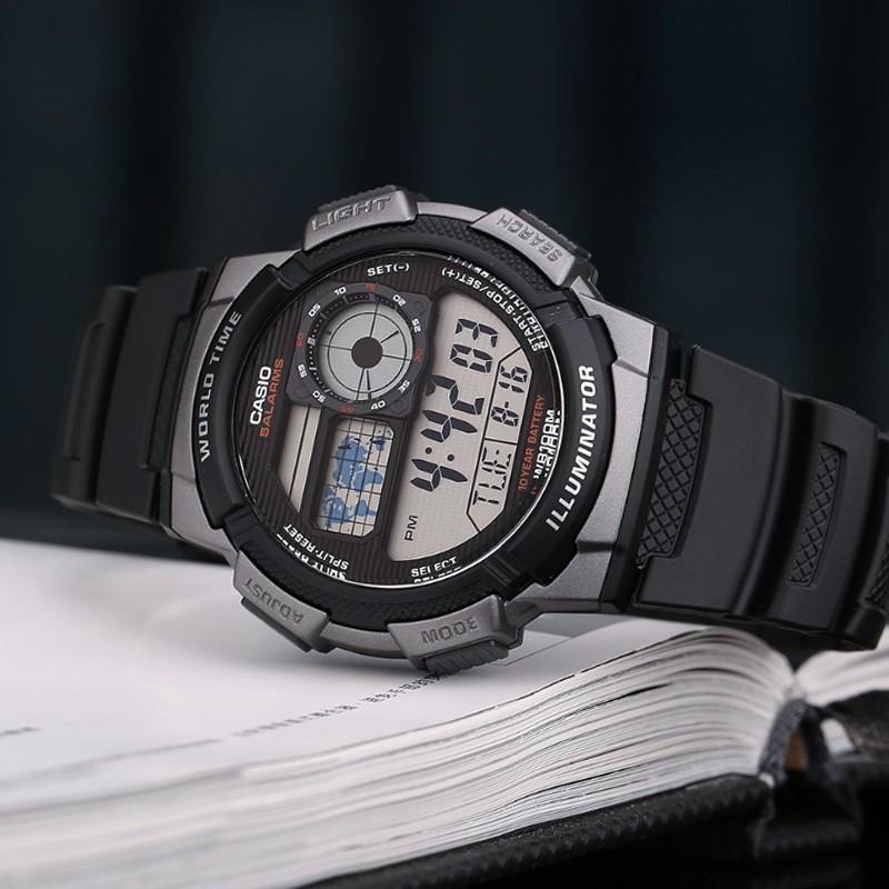 Casio Men YOUTH Gray Watch AE-1000W-1B AE-1000W-1B
