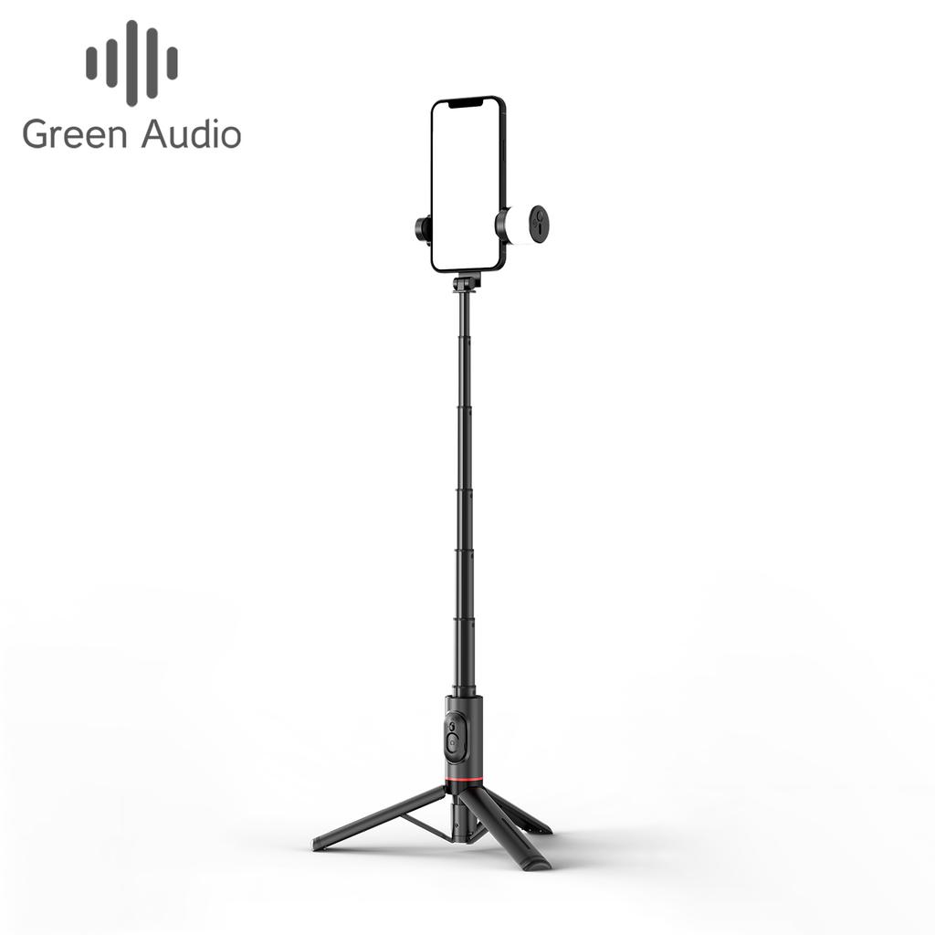 GAZ-Q12S Mobile Phone Selfie Stick Rotating Fill Light Hidden Integrated Multi-function Built-in Tripod Live Broadcast Bracket