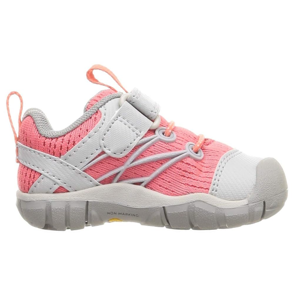 KEEN Kids' Chandler CNX Sneakers (Sizes 20.0-23.5cm), Lightweight, School and Athletic Shoes for Boys and Girls, Drizzle/Dubarry, Size 21.0cm
