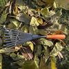 Garden Tasks Garden Rake Compact Garden Tool 9 Claw Design Comfort Grip Efficient Gardening Tool Rust Resistant