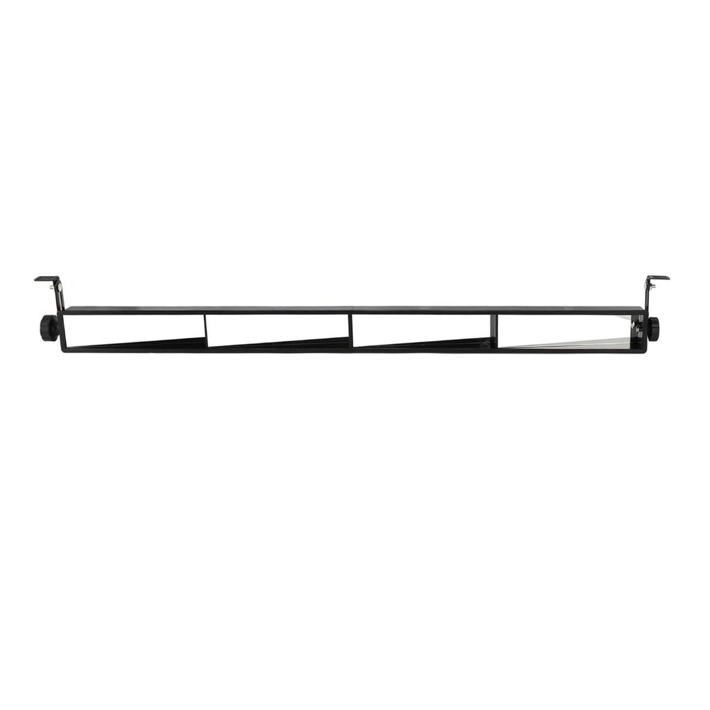Golf Cart 4 Panel Wide Angle Rear View Mirror Adjustable Height Enhanced Safety Replacement for Club Car DS Van Truck